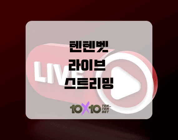 텐텐벳 라이브 스트리밍 기능! 이젠 TV 켜지 말고 한 화면에서 즐기자! 